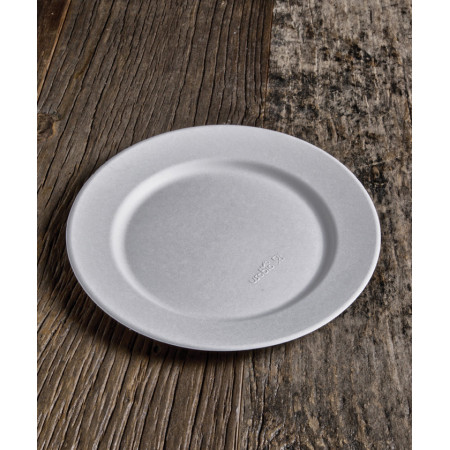 Piatti piani compostabili in polpa di cellulosa Ø 21 cm - 50 pz