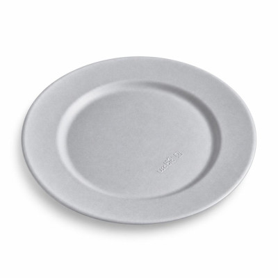 Piatti piani compostabili in polpa di cellulosa Ø 21 cm - 50 pz