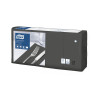 Tovaglioli Tork 33x33 cm 2 veli neri - 200 pz