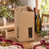 Scatola porta bottiglie in cartoncino 4 posti cannetè