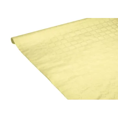 Tovaglia di carta in rotolo giallo canarino 7 m