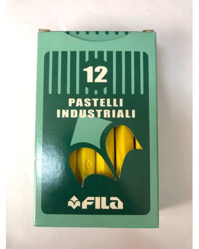 Pastelli Industriali Gialli - 12 Pz