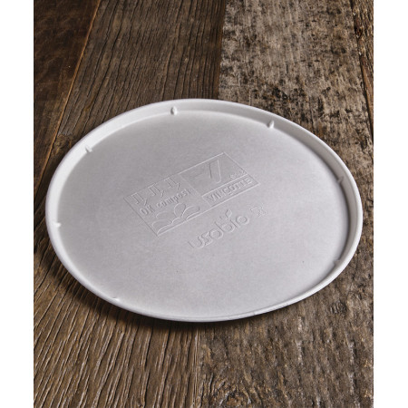 Piatti pizza compostabili in polpa di cellulosa Ø 32 cm - 25 pz