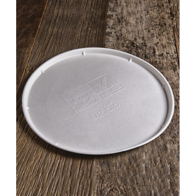Piatti pizza compostabili in polpa di cellulosa Ø 32 cm - 25 pz