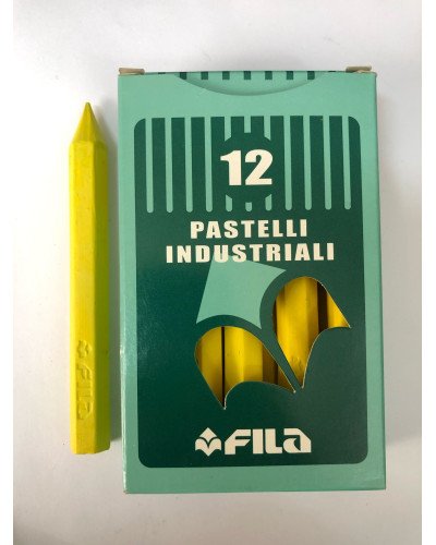 Pastelli Industriali Gialli - 12 Pz