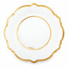 Piatti di carta Gold Liberty 21 cm - 8 pz