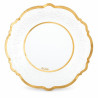 Piatti di carta Gold Liberty 27 cm - 8 pz