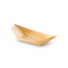 Barchette a foglia in legno per finger food 22,5 cm - 25 pz