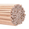 Bastoncini in bamboo per zucchero filato senza punta 40 cm - 50 pz
