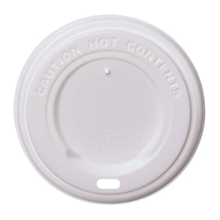 Coperchi con foro per bicchieri da caffè 90 ml Ø 5,4 cm - 50 pz