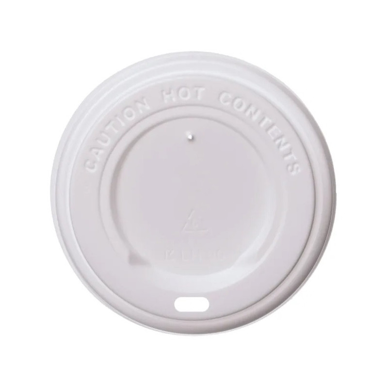 Coperchi con foro per bicchieri da caffè 90 ml Ø 5,4 cm - 50 pz