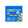 Gessetti colorati Giotto Robercolor Fila non polverosi tondi Ø 10 mm x 8 cm per lavagna - 100 pz