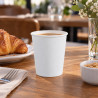 Bicchieri in cartoncino bianco 240 ml (8 oz) per bevande calde e fredde Dampe Jungle Ø 8 cm - 25 pz