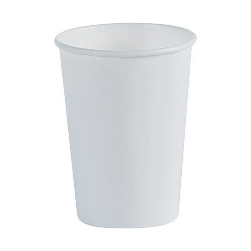 Bicchieri in cartoncino bianco 360 ml (12 oz) per bevande calde e fredde Dampe Jungle Ø 9 cm - 25 pz