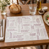 Tovagliette americane di carta Pour Parler 30x40 cm Okay per ristoranti - 250 pz
