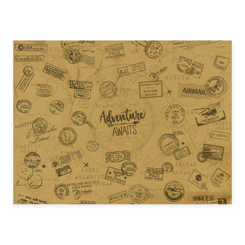Tovagliette americane di carta Travel in carta paglia 30x40 cm Okay per ristoranti - 250 pz