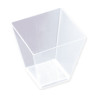 Coppette finger food in plastica Rombo 95 ml trasparenti riutilizzabili - 25 pz