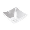 Coppette finger food quadrate in plastica 90 ml trasparenti riutilizzabili - 25 pz