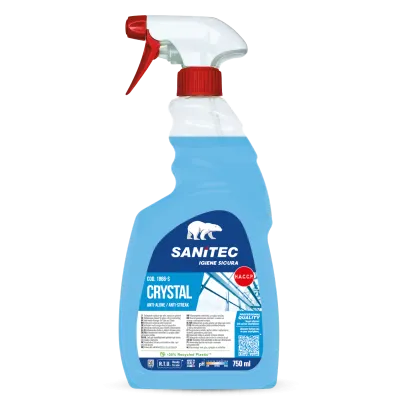 Detergente vetri e specchi Sanitec Crystal 750 ml