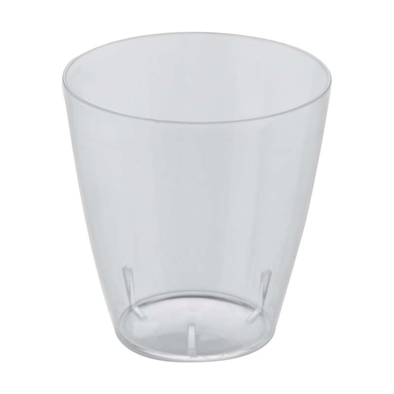 Bicchierini finger food Punto 60 ml in plastica trasparente riutilizzabili Ø 5 cm - 25 pz