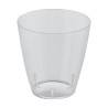 Bicchierini finger food Punto 60 ml in plastica trasparente riutilizzabili Ø 5 cm - 25 pz