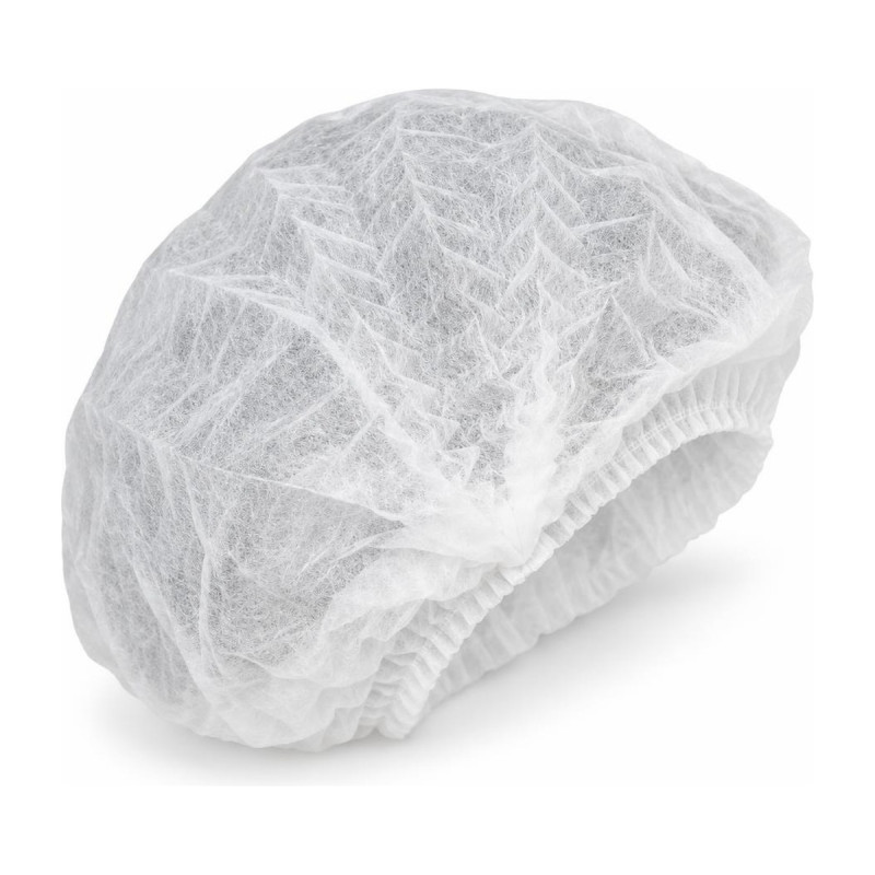 Cuffie monouso in TNT plissettate con elastico Ø 50 cm per cucina e HACCP Walking - 100 pz