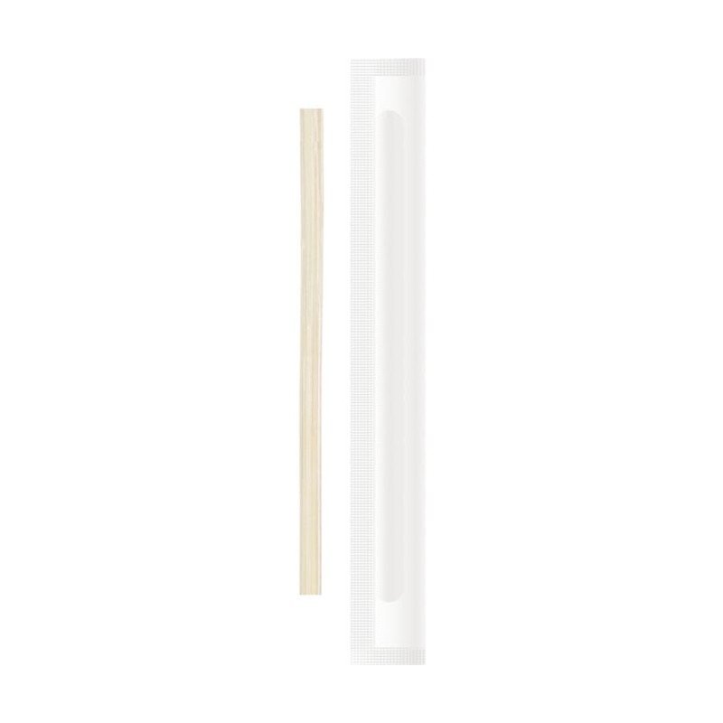 Palettine da caffè in bamboo imbustate singolarmente 9 cm Brenta Byò - 250 pz