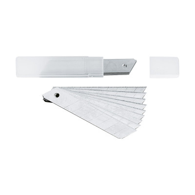 Lame di ricambio per cutter 18 mm lunghe 10 cm Lebez - 10 pz