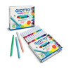 Pennarelli Giotto Turbo Maxi punta 5 mm lavabili - astuccio 24 colori
