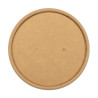 Coperchi in carta kraft laminata PP Ø 9 cm per porta zuppa 230 e 350 ml Dampe Jungle - 50 pz