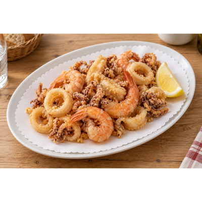 Sottofritti ovali in carta bianca 16x25 cm per fritti e piatti da portata La Carta è - 500 pz