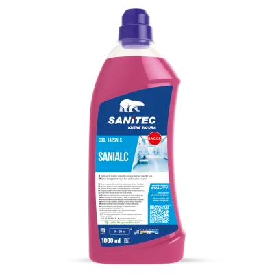 Detergente alcolico pavimenti e superfici Sanialc 1 L