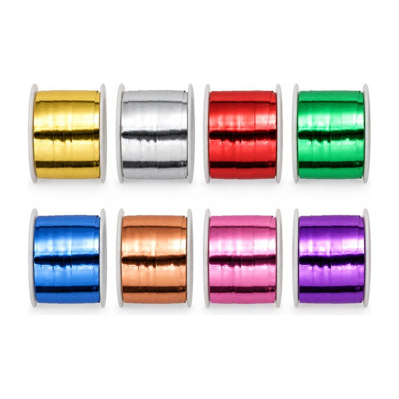 Rocchettino nastro regalo Splendid metallizzato 10 mm x 10 m colori assortiti Brizzolari