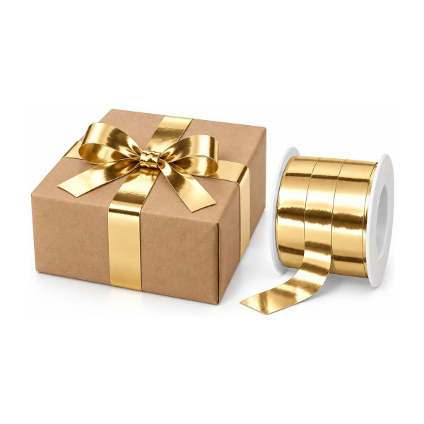 Nastro regalo Splendid metallizzato 30 mm x 100 m in rotolo, 10 colori Brizzolari