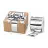Nastro regalo Splendid metallizzato 50 mm x 100 m in rotolo, 7 colori Brizzolari