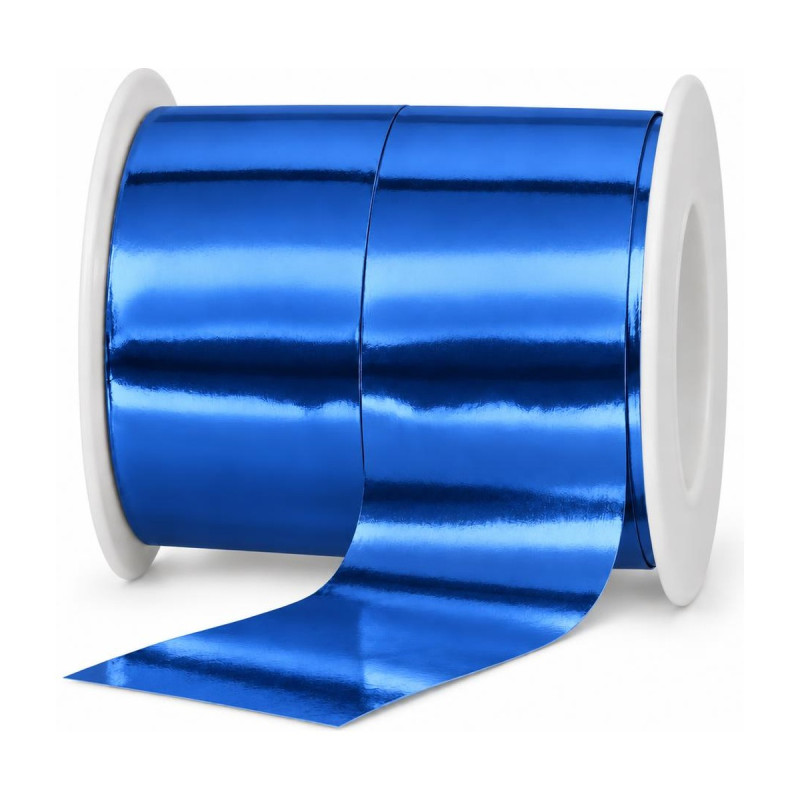 Nastro regalo Splendid metallizzato 50 mm x 100 m in rotolo, 7 colori Brizzolari