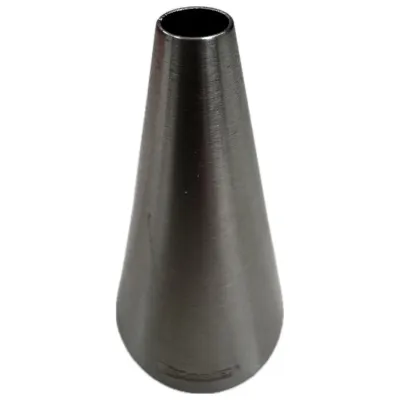 Bocchetta per sac à poche liscia in acciaio Ø 5 mm Thermohauser