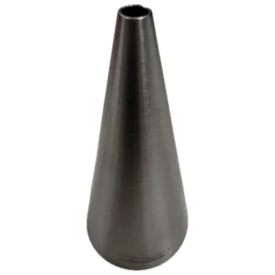 Bocchetta per sac à poche liscia in acciaio Ø 4 mm Thermohauser