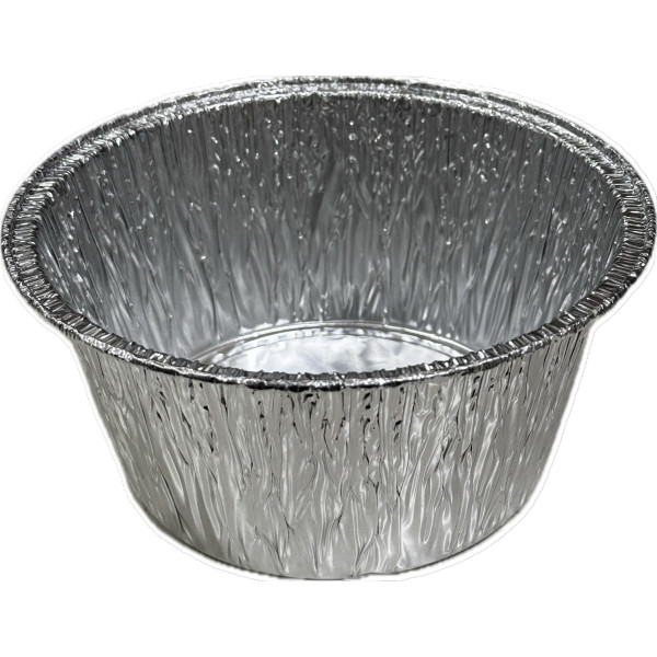 Vaschetta Alluminio Circolare (alta) 1000ml - 50 pezzi