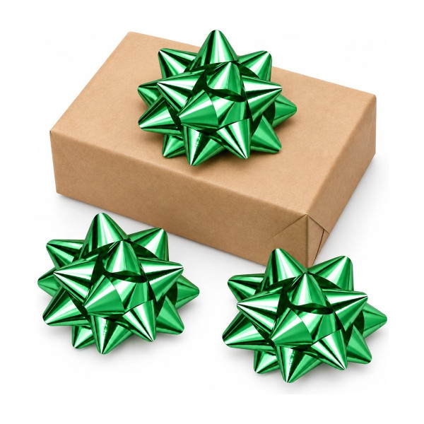 Stelle regalo Splendid Ø 6,5 cm in confezione da 100, 4 colori Brizzolari