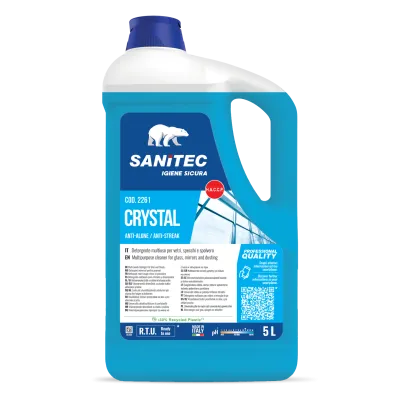 Detergente vetri e spolvero Sanitec Crystal 5 L