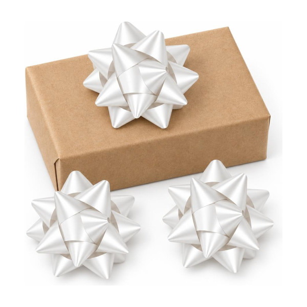 Stelle regalo linea E Ø 6,5 cm in confezione da 100, 9 colori Brizzolari