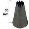 Mini Bocchetta Stella 7 mm Decorazione Fine | Pietrangioli