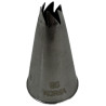 Mini bocchetta per sac à poche a stella twisted in acciaio Ø 5 mm per decorazioni fini